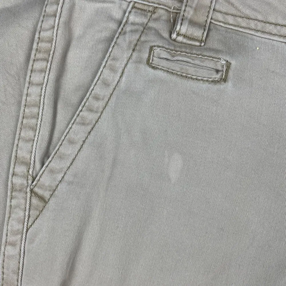 Y2K Aeropostale Low Rise Khaki Flare Pants Sz 3/4